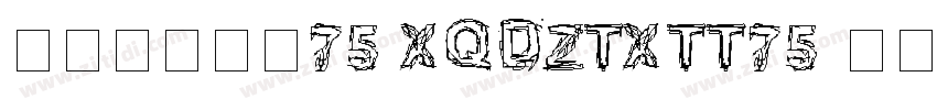 帆の甜心兔兔75 xqdztxtt75字体转换